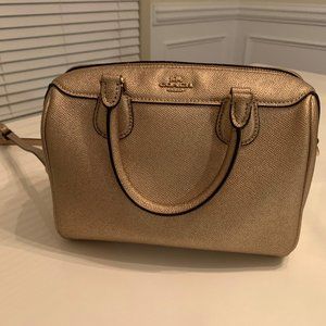 Rose Gold Coach Bag
